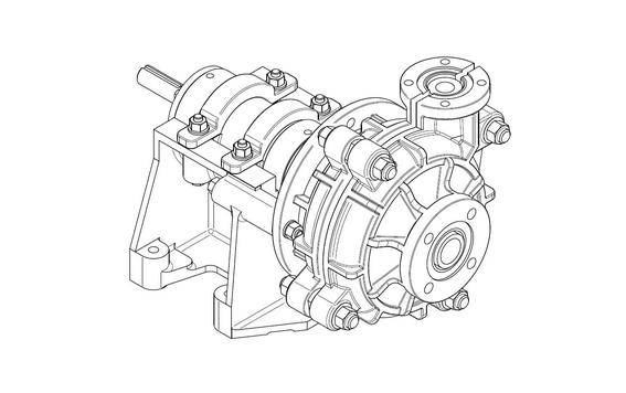 泵三维模型5：Bomba泵