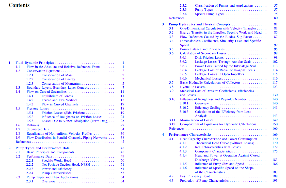 Centrifugal Pumps Four Edition