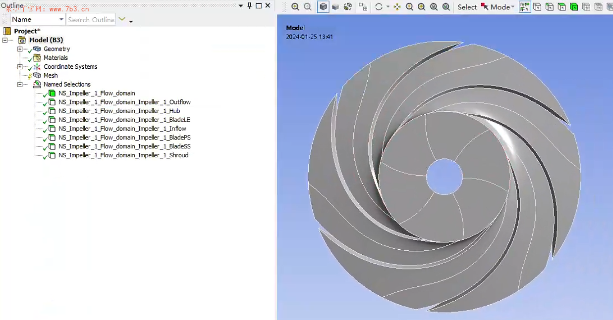 CFturbo2023在参数化仿真中的小变化