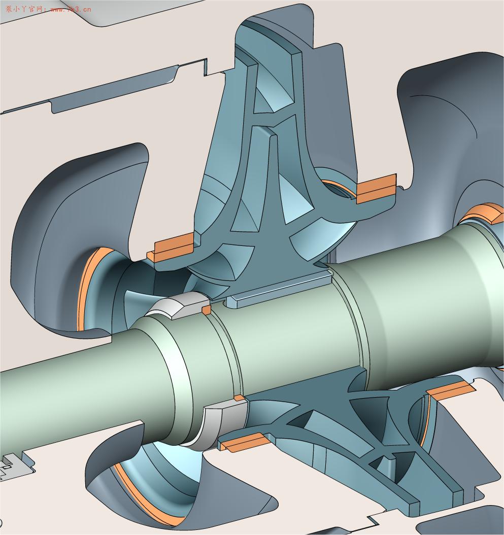 泵水力设计碎片知识：4.双吸泵吸水室厚度图解