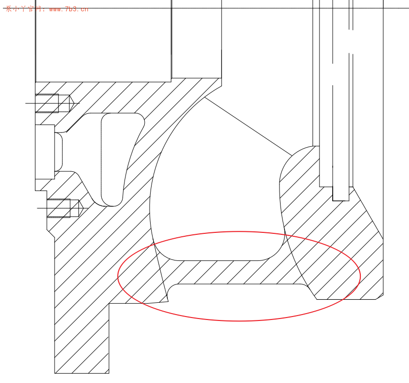 泵水力设计碎片知识：4.双吸泵吸水室厚度图解