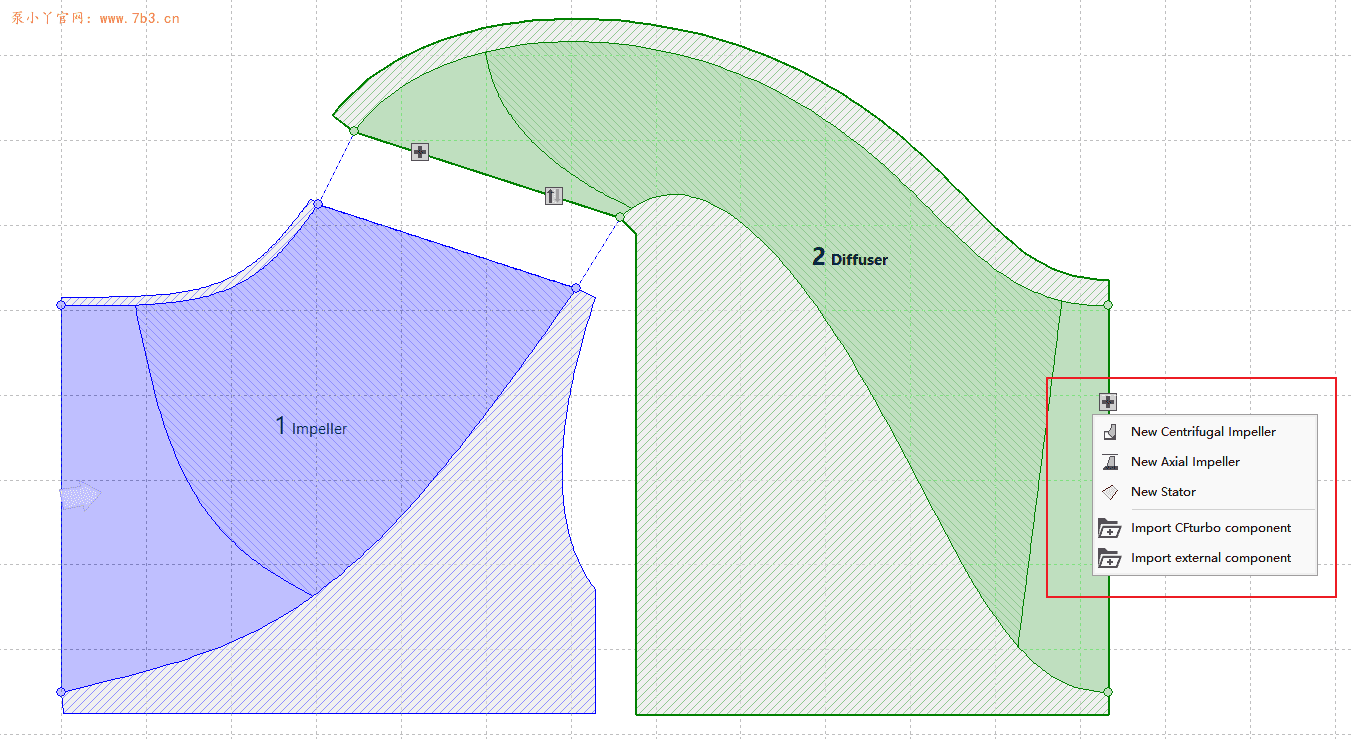 CFturbo多级组件装配教程