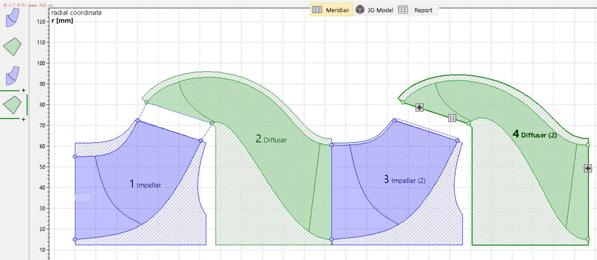 CFturbo多级组件装配教程