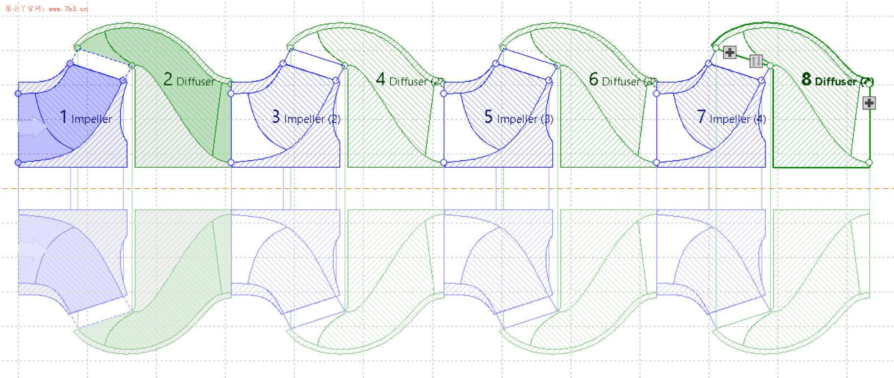 CFturbo多级组件装配教程