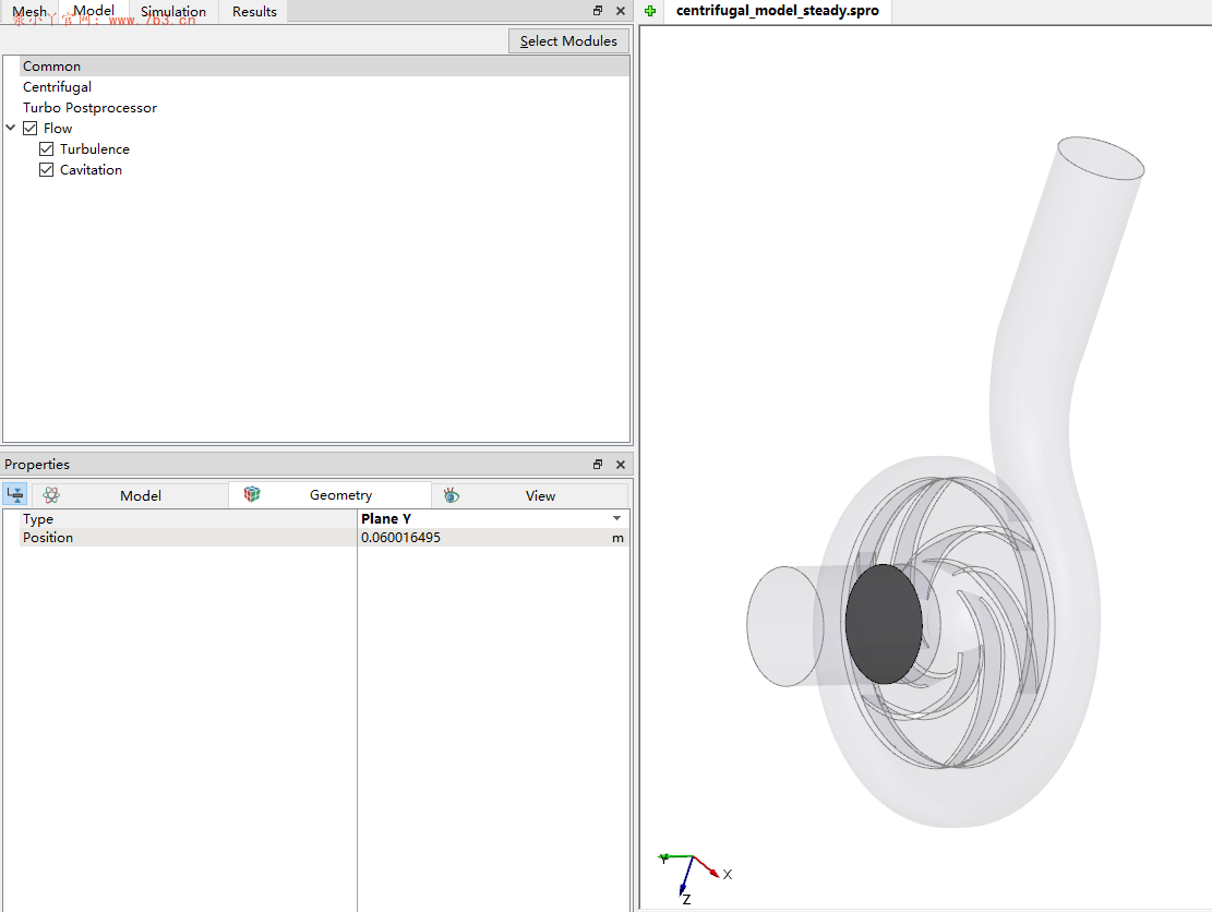 Simerics MP+6.0如何创建切面云图