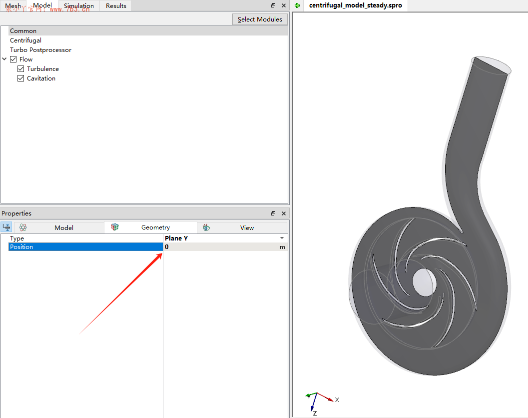 Simerics MP+6.0如何创建切面云图