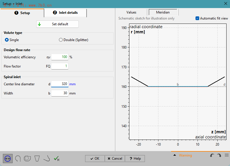 CFturbo逆向蜗壳基本流程