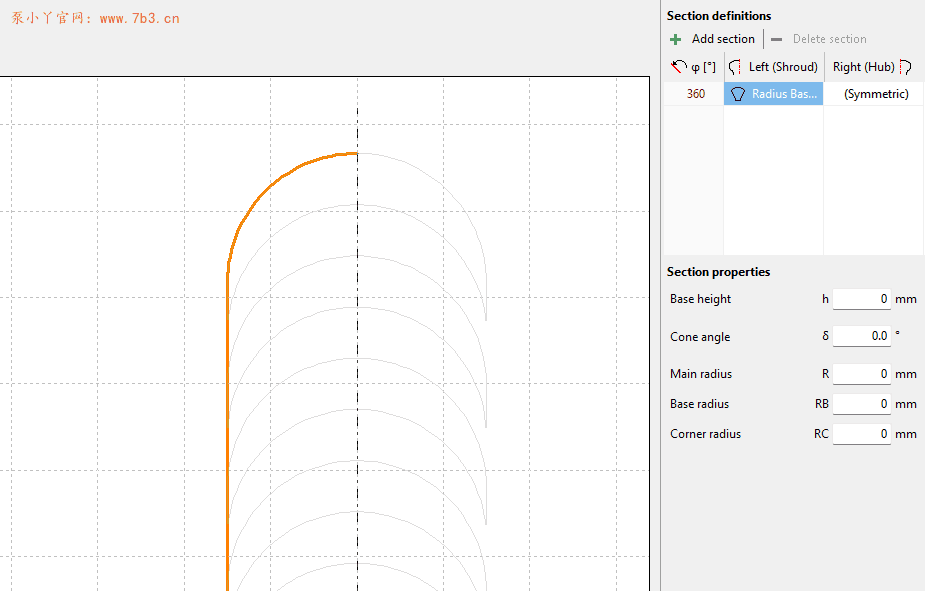 CFturbo逆向蜗壳基本流程