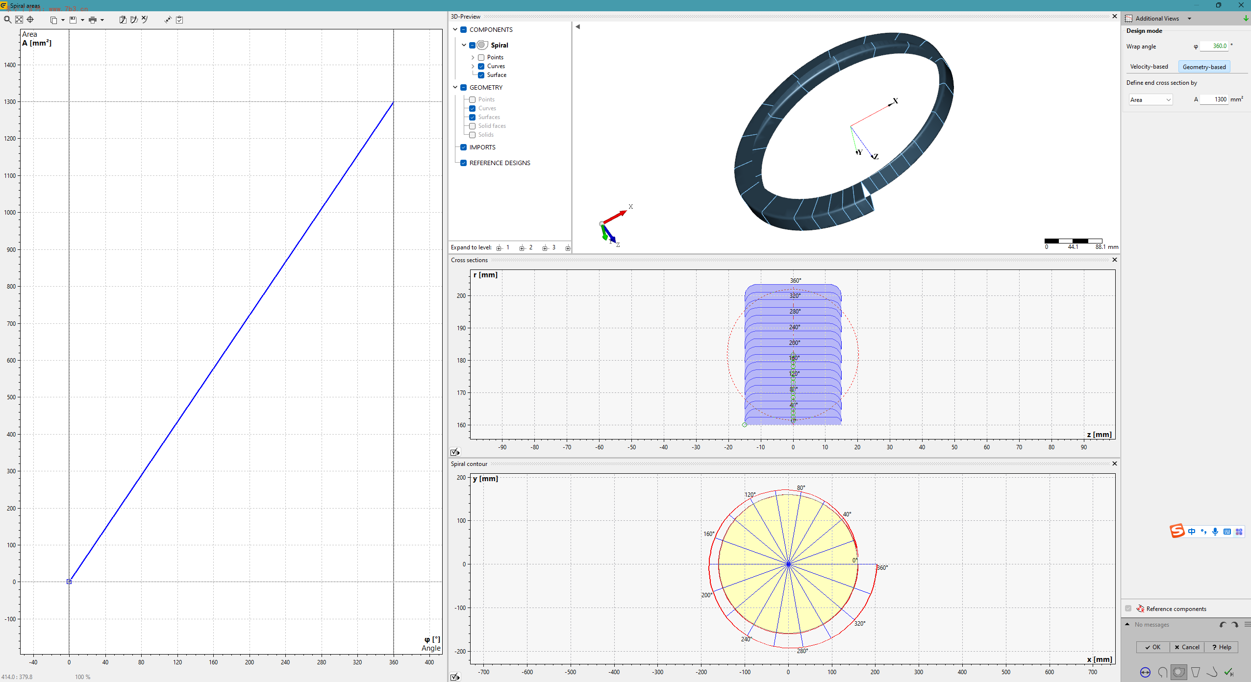 CFturbo逆向蜗壳基本流程
