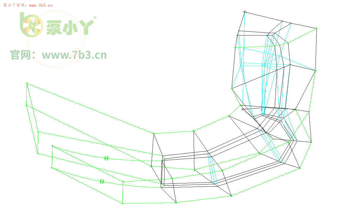 分享一套ICEM离心泵的全结构化网格
