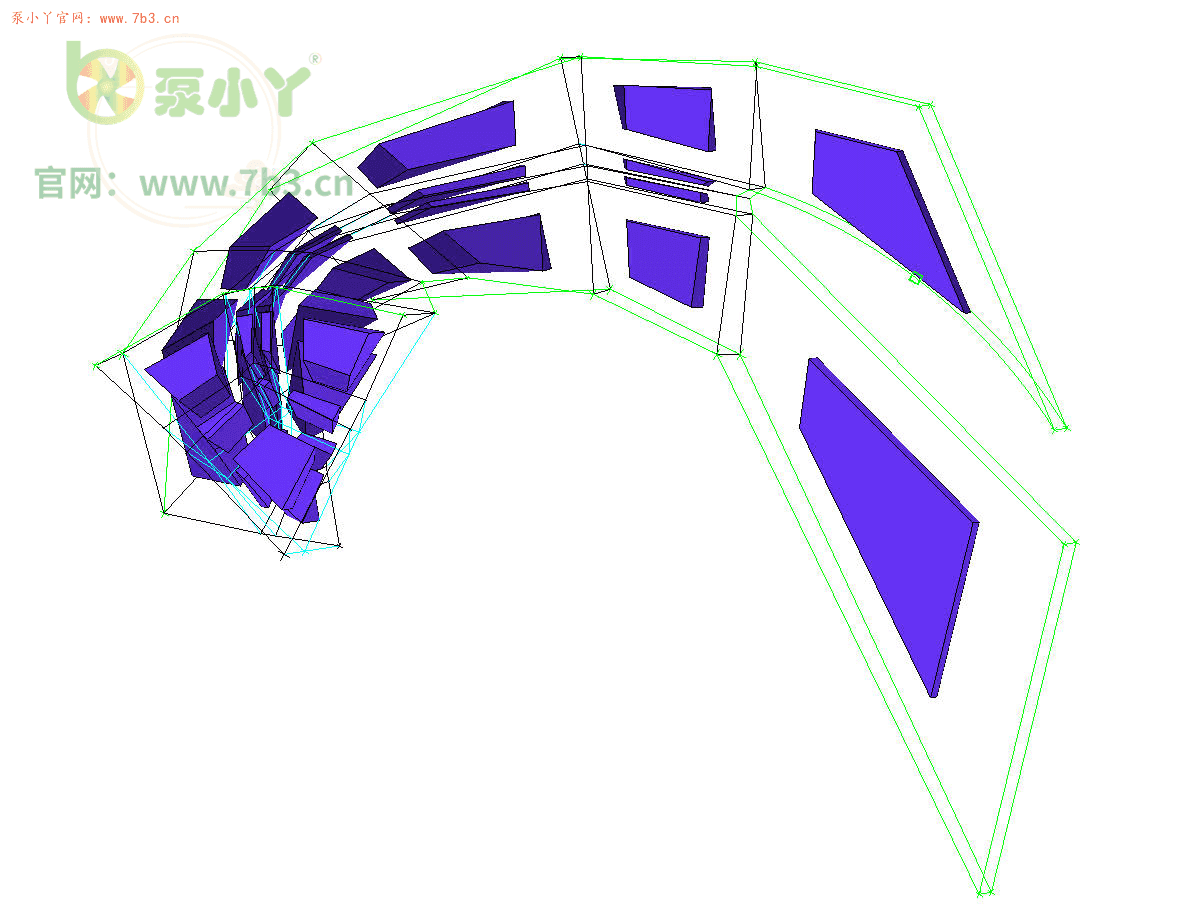 分享一套ICEM离心泵的全结构化网格