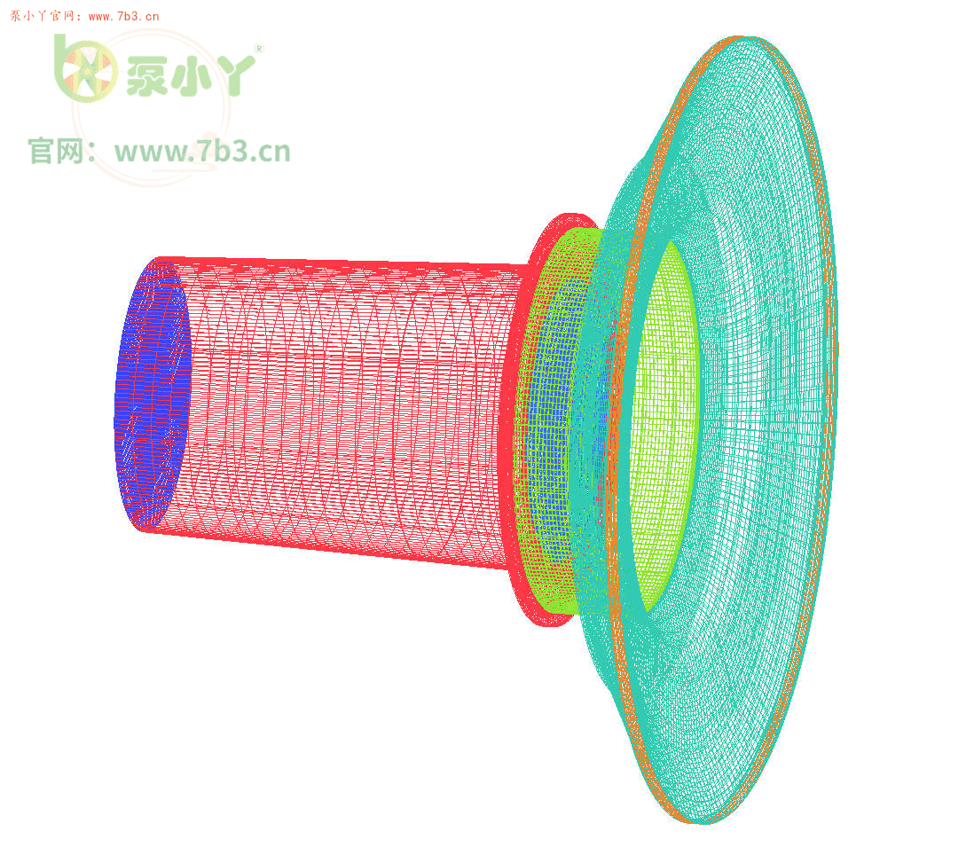 分享一套ICEM离心泵的全结构化网格
