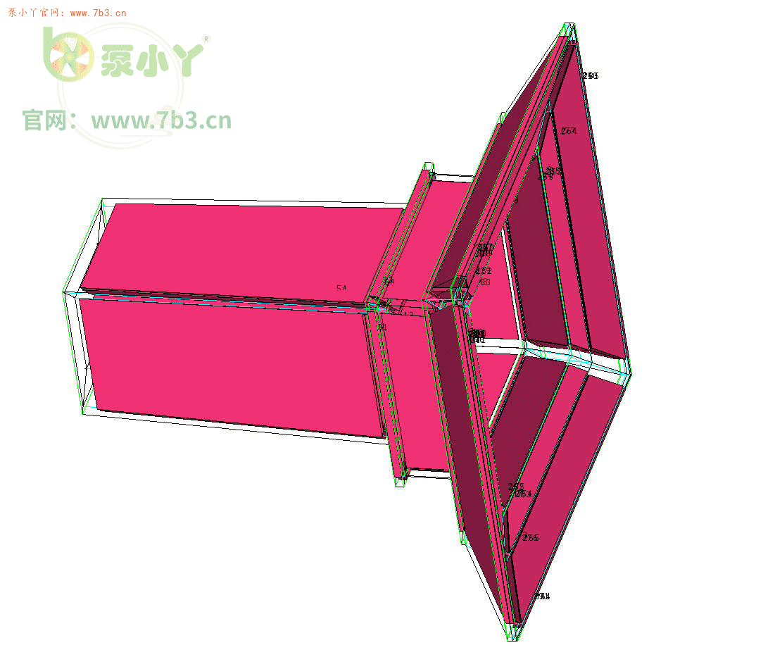分享一套ICEM离心泵的全结构化网格