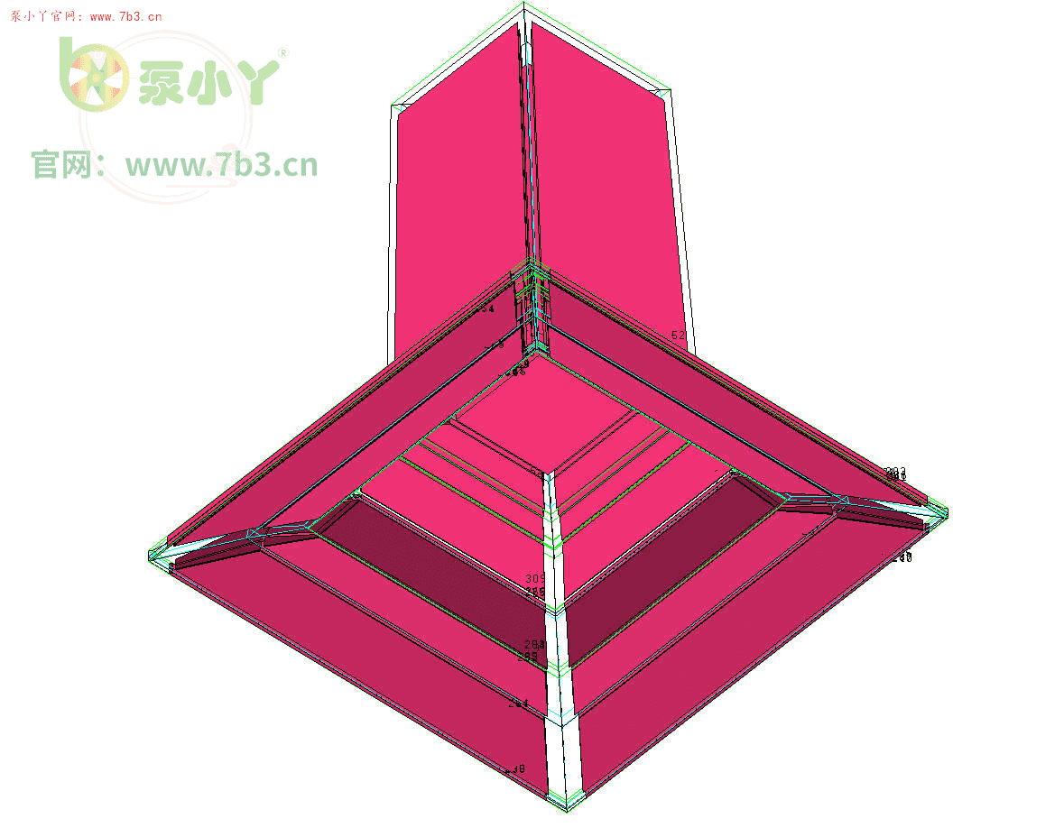 分享一套ICEM离心泵的全结构化网格