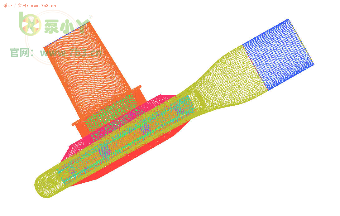 分享一套ICEM离心泵的全结构化网格