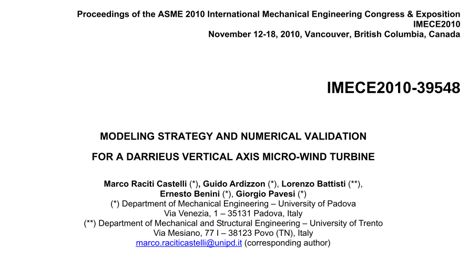 垂直轴风力机VAWT数值模拟试验验证